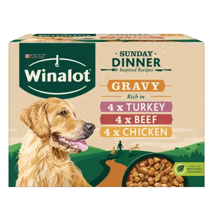 Winalot pouches in gravy best sale